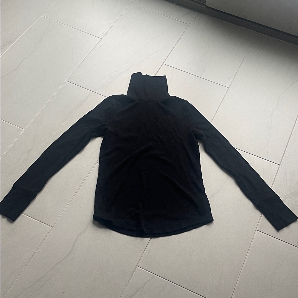 GAP Black Turtleneck Long Sleeve Top